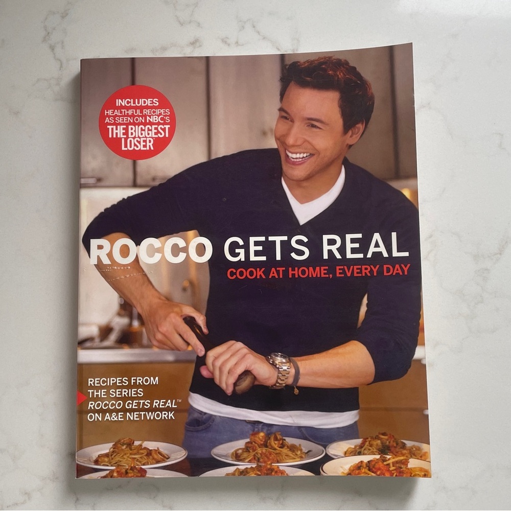 Two cookbook bundle, Rocco Dispirito, Rocco Gets Real & Rocco’s 5 Minute Flavor - Picture 3 of 9
